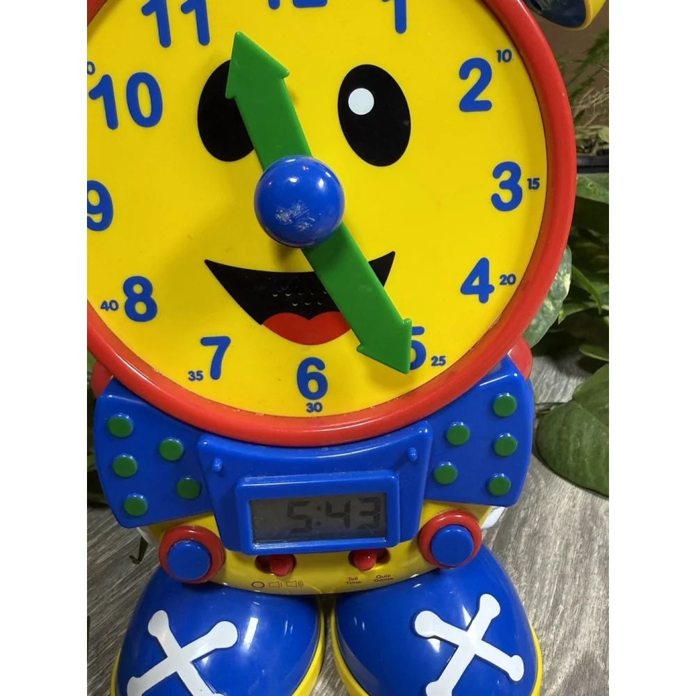 The Learning Journey Telly The Teaching Time Clock, Learning - Teaching Tool